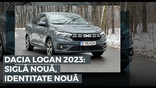 Dacia Logan 2023 Cea mai vândută mașină din România are o nouă identitate [upl. by Akiram338]