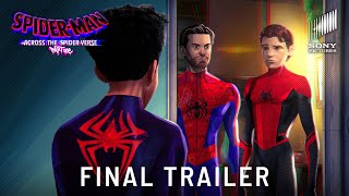 SPIDERMAN ACROSS THE SPIDERVERSE PART ONE – Final Trailer 2023 Sony Pictures [upl. by Anjanette844]