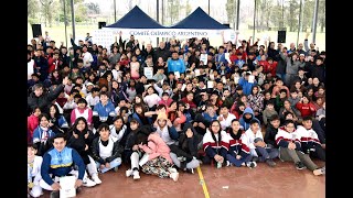 Festejos del Día Olímpico en el Parque Indoamericano [upl. by Olethea]