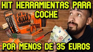 Kit herramientas para tu coche Barato [upl. by Shuping650]