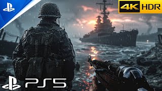 DDAY NORMANDY 1944 PS5 Immersive ULTRA Graphics Gameplay 4K60FPS Call of Duty [upl. by Eniahs250]