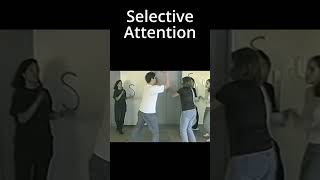 The Famous Selective Attention Test by Daniel Simons and Christopher Chabris shorts [upl. by Yetak]