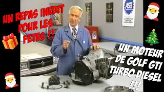 UN REPAS INÉDIT POUR LES FÊTES  UN MOTEUR DE GOLF GTI TURBO DIESEL [upl. by Vachill]