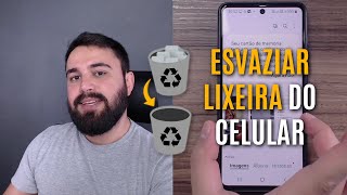 COMO APAGAR OS VÍDEOS DA LIXEIRA DO CELULAR [upl. by Griffis]