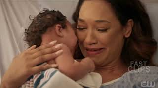 Iris Gives Birth to Nora WestAllen  The Flash 9x13 HD [upl. by Drapehs573]