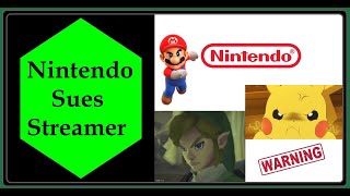 Nintendo Files Lawsuit Against Streamer Pirating Pre Released Games [upl. by Hobie]