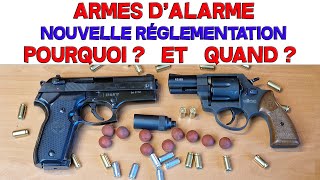 Nouvelle réglementation des armes dalarme POURQUOI ET QUAND  😮😵😢🤔🤦‍♂️ [upl. by Attenna414]