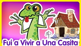 Fui a Vivir a una Casita  Oficial  Canciones infantiles de la Gallina Pintadita [upl. by Nonnel]