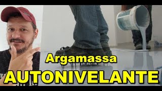 O que é a argamassa autonivelanteQual a sua finalidade e como aplicar o piso autonivelante [upl. by Haff]