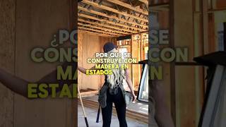 ¿Por qué se construye con madera en Estados Unidos construccion madera eeuu [upl. by Vedetta46]