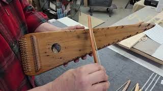 Part 6 Ringing Strings Bowing Technique for the Bowed Psaltery with Rick Long [upl. by Nigle567]