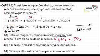 Como fazer o balanceamento químico [upl. by Naujet452]