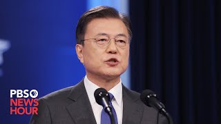 WATCH LIVE South Korean President Moon Jaein speaks at 2021 UN General Assembly [upl. by Nirrac96]