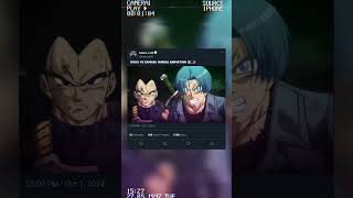 Goku vs Zamasu full fight 🥶🔥👿 short trending anime edit ☠️ [upl. by Tillman998]