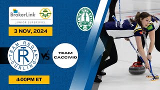 Team Regan vs  Team Caccivio – 2024 Brokerlink OVCA Junior SuperSpiel [upl. by Mckenna]