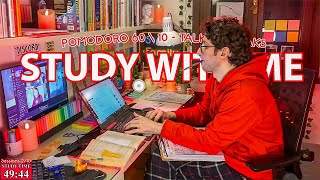 STUDY WITH ME LIVE  12 HOURS ✨ Harvard Student Rain sounds Pomodoro 60 FiveMonthsStudyChallenge [upl. by Rianna288]