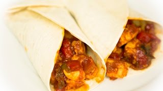 AUTÉNTICOS Burritos de pollo mexicanos Receta de cocina🍅🍋 [upl. by Valencia]