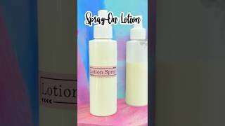 Make This Easy SprayOn Body Lotion For an Instant Glow [upl. by Enilrahc930]