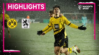 Borussia Dortmund II  TSV 1860 München  Highlights 3 Liga  MAGENTA SPORT [upl. by Epps888]