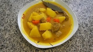 Guiso de patatas con carne de cerdo [upl. by Pasahow]