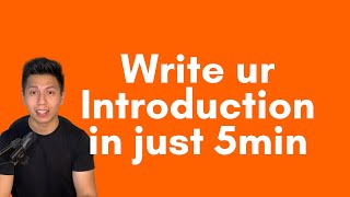 How to write a solid INTRODUCTION for argumentative essays General Paper 2021 Question [upl. by Igic937]