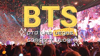 Going To BTS Permission To Dance On Stage In Las Vegas Day 3 Concert Vlog Floor Seat Experience [upl. by Premer250]