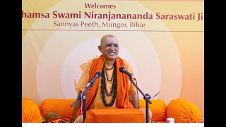 Paramhamsa Swami Niranjanananda Saraswati Jis Satsang at Yoga Vidya Prabodhini Thane  20 Oct 2024 [upl. by Reifel685]