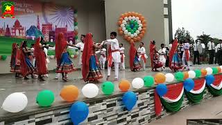 Class 5th  Patriotic Dance  Independence Day  BS Memorial School  Abu Road [upl. by Ahouh978]