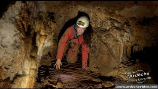 Ardèche  Découverte de la spéléologie 4K [upl. by Hannan987]