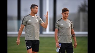 The first week of Juventus training for Bianconeri internationals [upl. by Vinson]