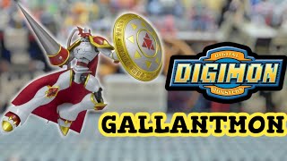 GALLANTMON MODEL KIT Figure Rise Standard Digimon REVIEW en Español [upl. by Gery]