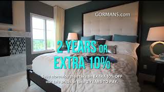 Gorman’s Furniture  Experience Luxury and Comfort  Official TV Commercial tvcommercials tvads [upl. by Nirro]