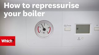 How to repressurise a boiler Which [upl. by Esilec176]