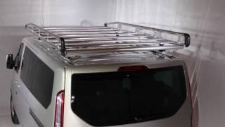 Roof rack AluRack Ford Transit Custom [upl. by Renfred]