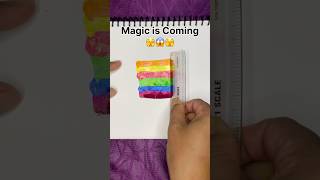 DIY Rainbow 🌈 🏳️‍🌈 😳Men Art art shorts ytshorts diy kids [upl. by Dorothea292]