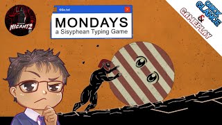 Type to the Top Mondays A Sisyphean Typing Game [upl. by Uhile]