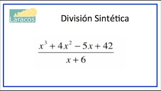 Division sintetica ejemplo 1 [upl. by Agathe91]