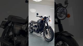 TRIUMPH BONNEVILLE T120 BLACK 2022 [upl. by Elraet803]