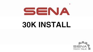 Sena 30K Install [upl. by Nimzaj]