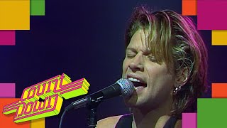 Bon Jovi  Livin On A Prayer Acoustic  COUNTDOWN 1992 [upl. by Tate965]