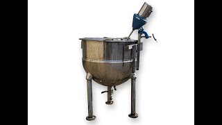 Used Dover Corporation Groen Div Stainless Steel Jacketed Mix Kettle 150 Gallon [upl. by Crowns]