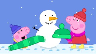 Peppa Pig in Hindi  Barph  हिंदी Kahaniya  Hindi Cartoons for Kids [upl. by Arimihc]