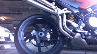 Ducati Monster S2R 800 with Mivv XCone exhaust [upl. by Arlen]