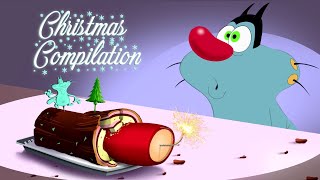 Oggy and the Cockroaches 🎄CHRISTMAS COMPILATION 1  Full Episodes HD [upl. by Einahpetse980]