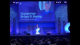 Gov Kemp touts budget wins but stays away from sports betting Medicaid [upl. by Tanberg47]