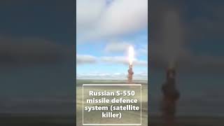 Russia fires S550 missile defence system  Russias satellite killer [upl. by Sulokcin]