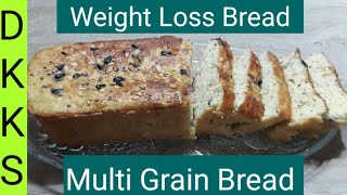 Multi Grain Bread  Weight loss Bread [upl. by Barker175]