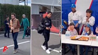 Drivers Parade  Paddock Passes  BEHIND THE SCENES  Japanese Grand Prix [upl. by Yrennalf219]