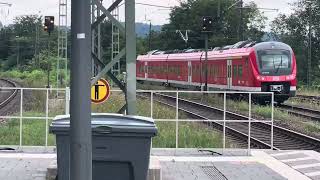 Abfahrt RB53 nach Bamberg am Bahnhof Schlüchtern [upl. by Ioj]