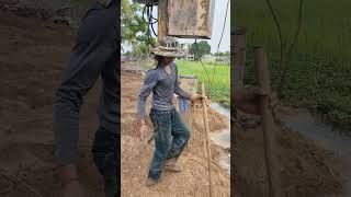 wow excavator piling drop hammer good idea shorts short youtubeshorts excavator [upl. by Laband]